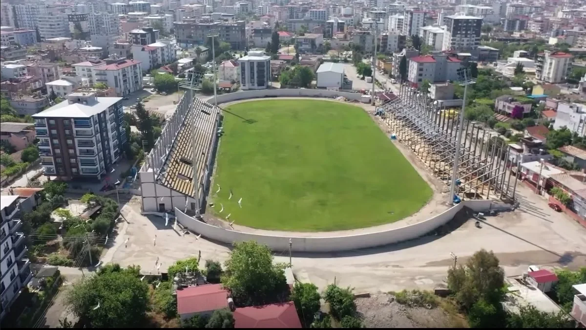 7 Ocak Stadyumu’nda Çalışmalar Yüzde 70 Tamam