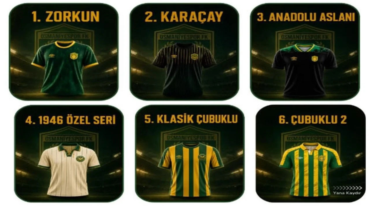 MDGrup Osmaniyespor’un Yeni Sezon Formaları Taraftara Emanet