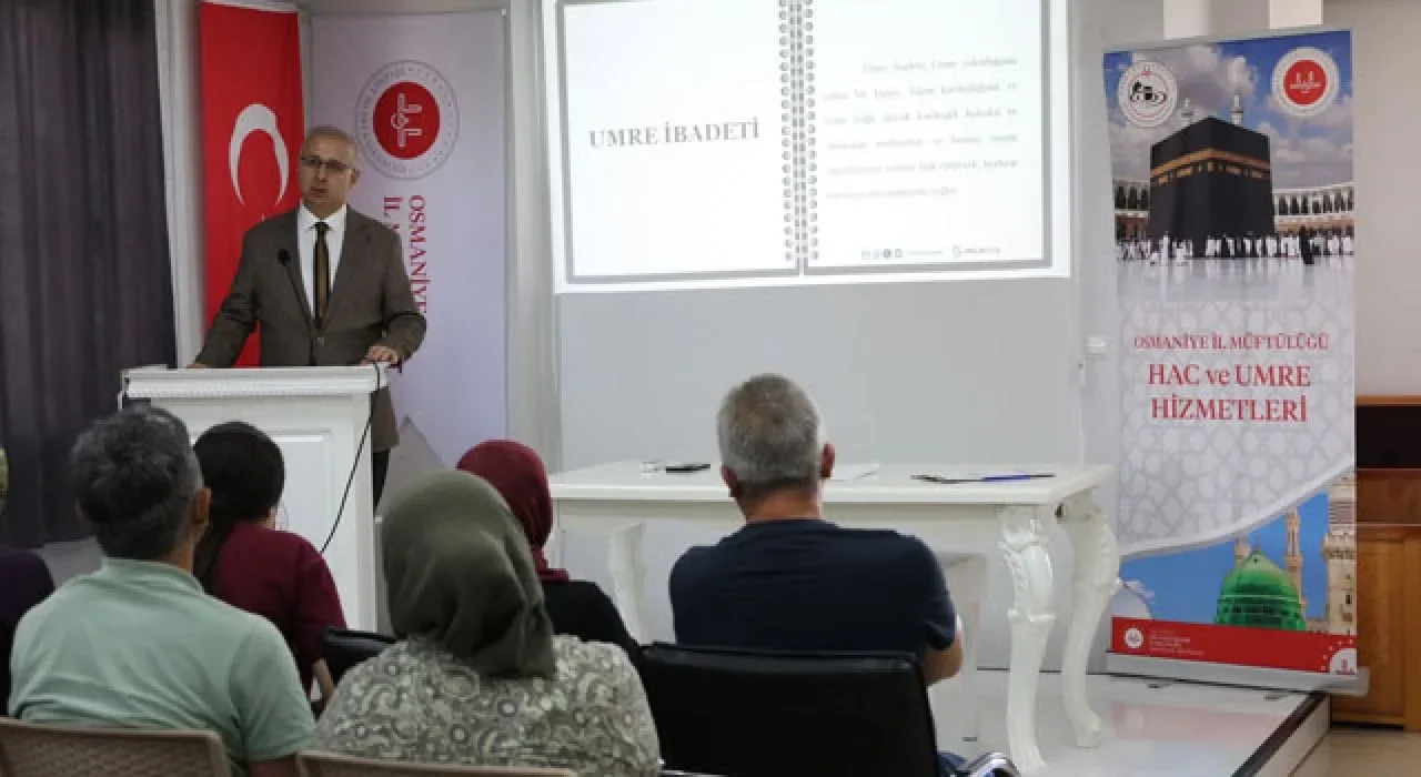 Osmaniye'de Umrecilere Hazırlık Kursu Düzenlendi
