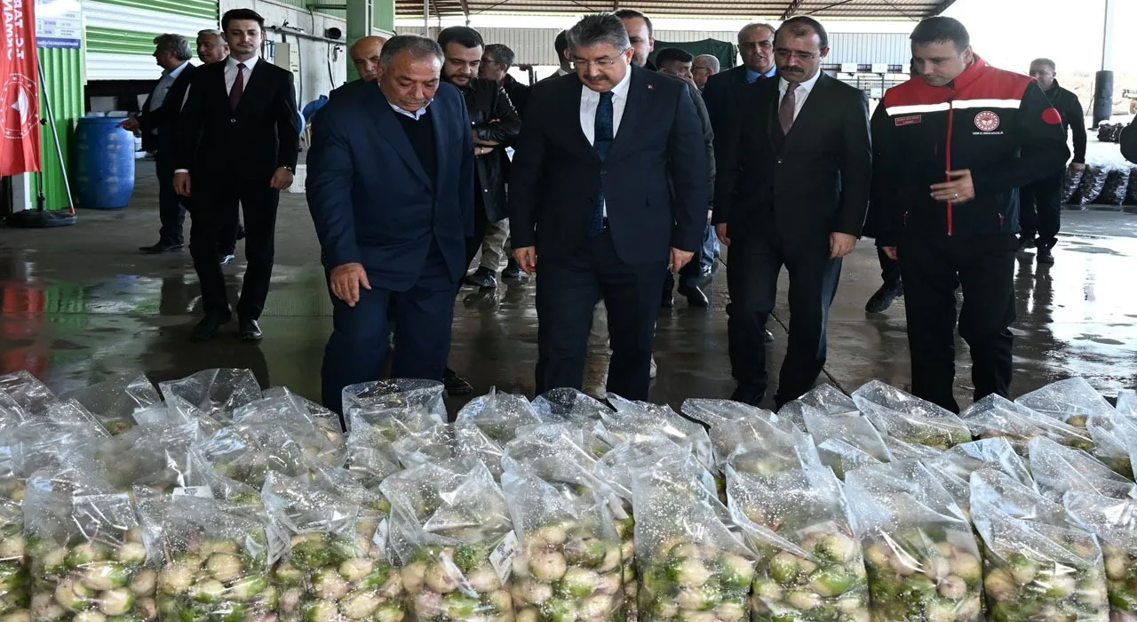 Yılmaz, Kadirli’deki Turp Paketleme Tesisi’ni Ziyaret Etti