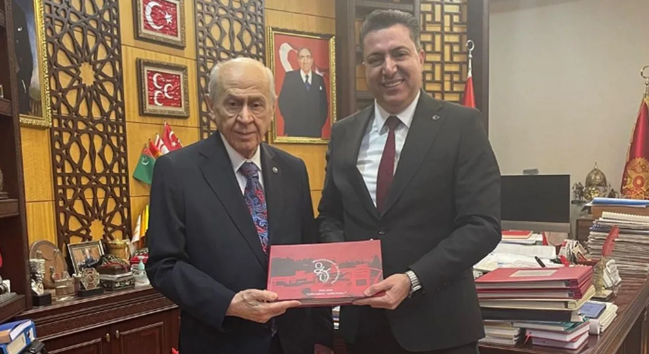 Rektör Uzun, Devlet Bahçeli'Yi Ziyaret Etti