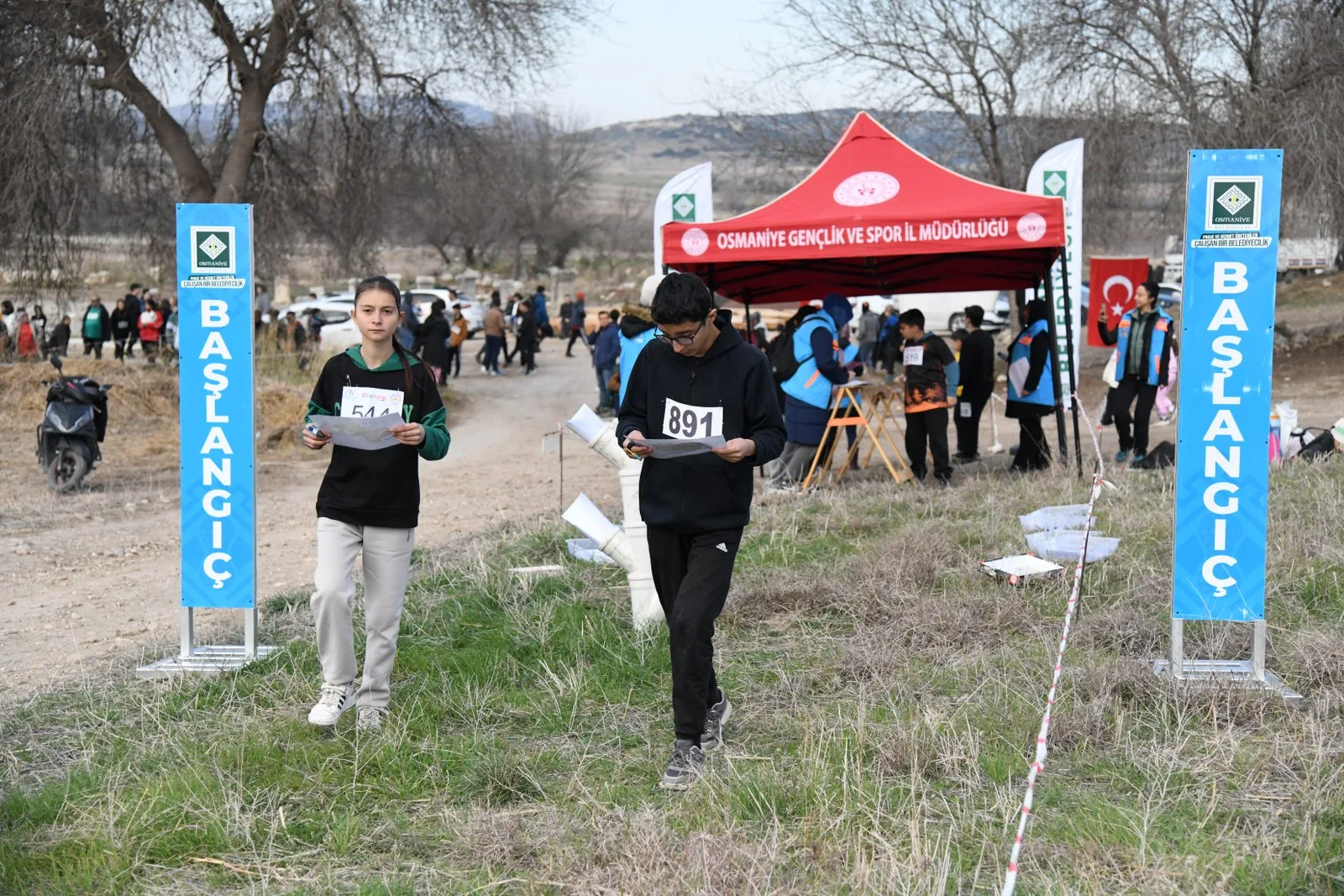 Kastabala’da Oryantiring Yarışları Coşkusu