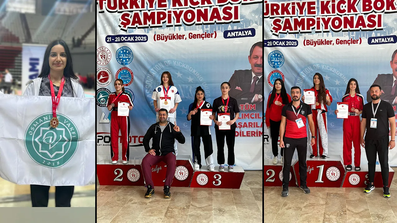 Osmaniye Sporcuları Türkiye Kick Boks Şampiyonası’nda 4 Altın Kazandı