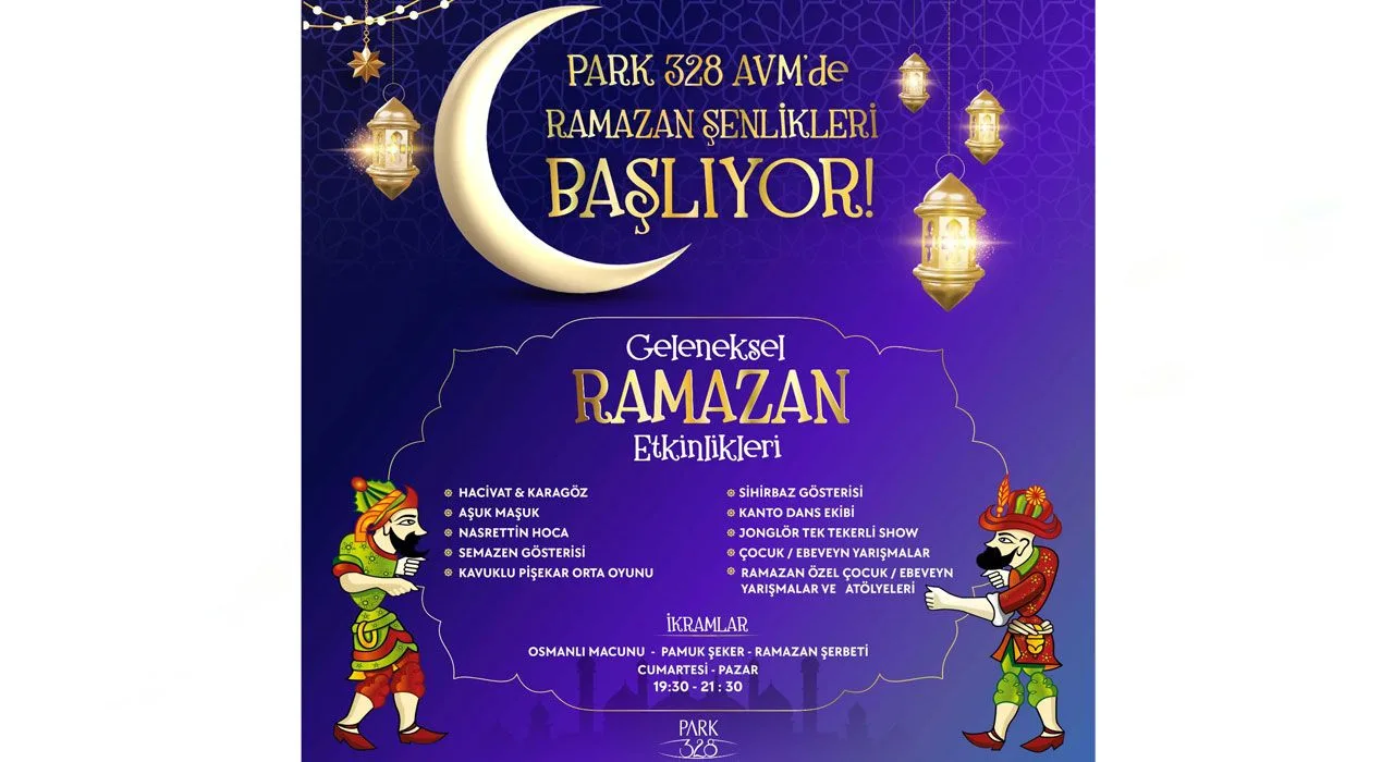 Park 328 Avm’de Ramazan Coşkusu Başlıyor