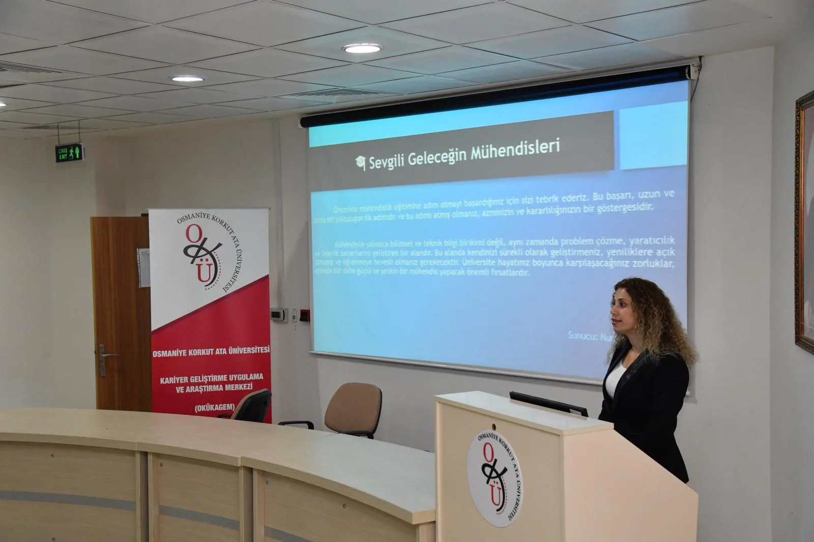 Okü’de Mühendislik Geleceği Masaya Yatırıldı Okü’de Mühendislik Geleceği Masaya Yatırıldı