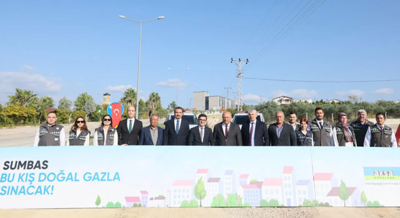 Sumbas’a Doğal Gaz Geliyor: Çalışmalar Başladı Sumbas’a Doğal Gaz Geliyor: Çalışmalar Başladı