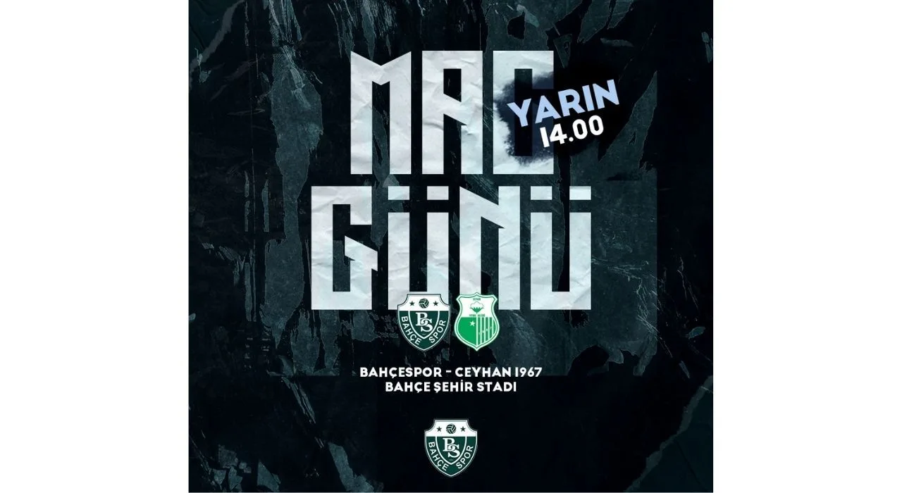 Bahçespor, Namağlup Ceyhan’ı Ağırlıyor Bahçespor, Namağlup Ceyhan’ı Ağırlıyor