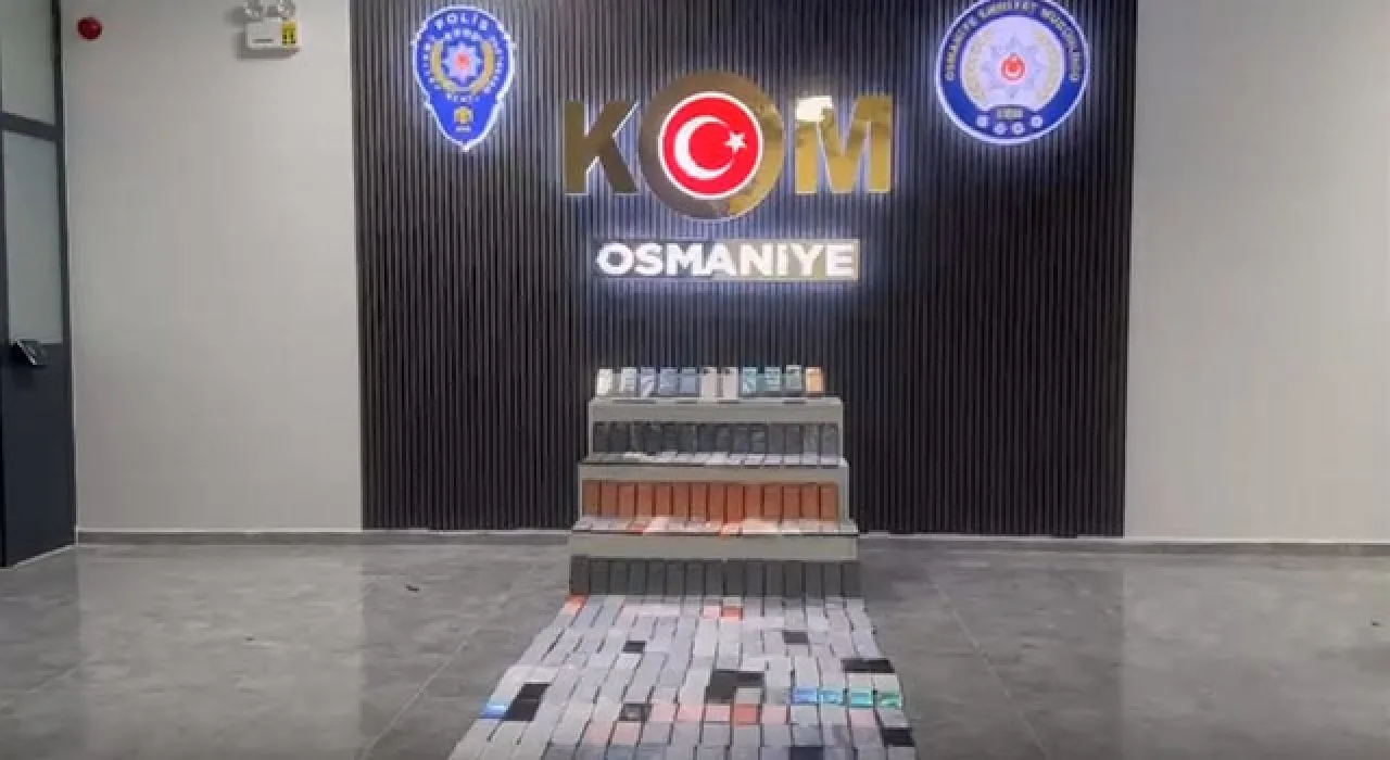 Osmaniye’de Otobüste 277 Kaçak Telefon Yakalandı Osmaniye’de Otobüste 277 Kaçak Telefon Yakalandı