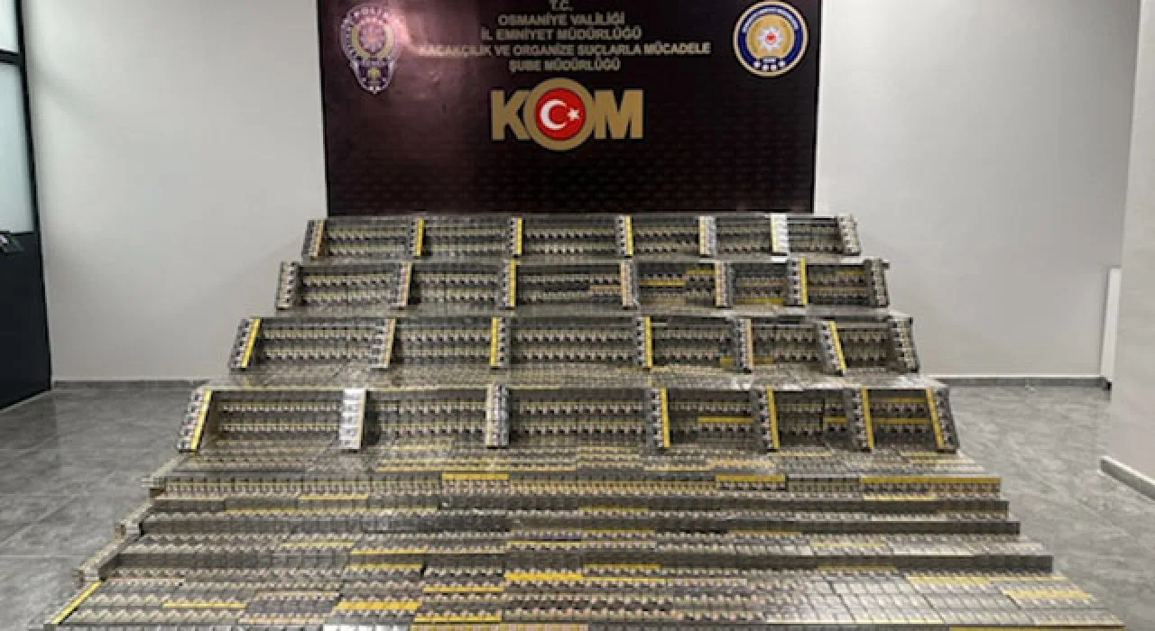 Osmaniye’de 89 Bin Paket Kaçak Sigara Ele Geçti Osmaniye’de 89 Bin Paket Kaçak Sigara Ele Geçti