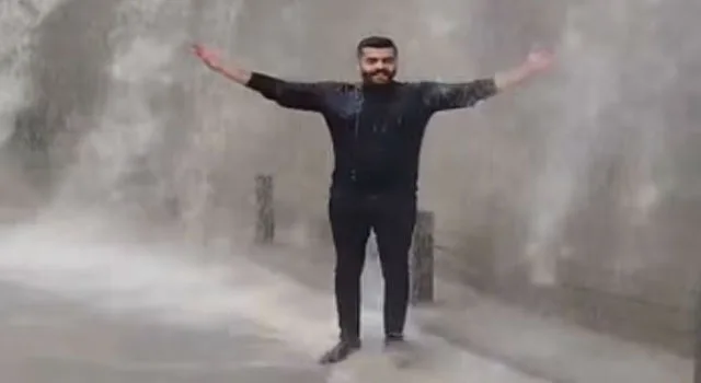 Osmaniye’de Alt Geçitte Şelale Tepkisi Osmaniye’de Alt Geçitte Şelale Tepkisi