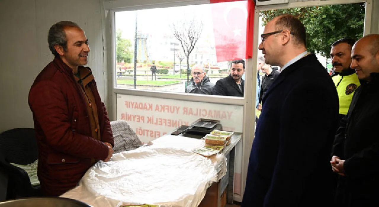 Vali Fatih Mehmet Serdengeçti Sahaya İndi Vali Fatih Mehmet Serdengeçti Sahaya İndi