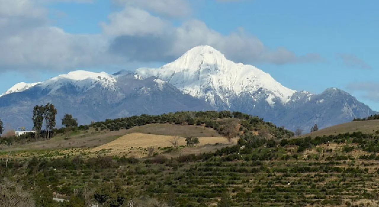 Düldül Dağı Beyaza Büründü Düldül Dağı Beyaza Büründü