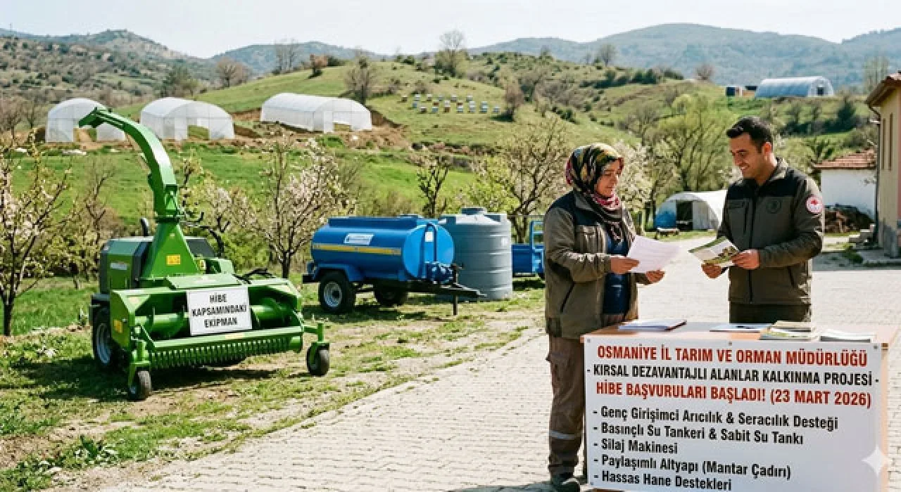 Osmaniye’de Kırsal Kalkınma Hibeleri Başladı Osmaniye’de Kırsal Kalkınma Hibeleri Başladı