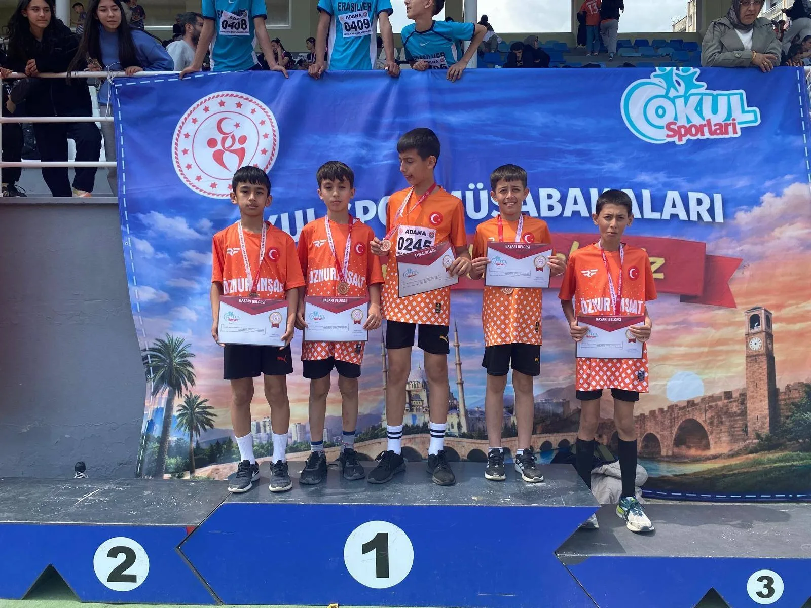Osmaniye Atletizmde Başarıya Doymuyor Osmaniye Atletizmde Başarıya Doymuyor