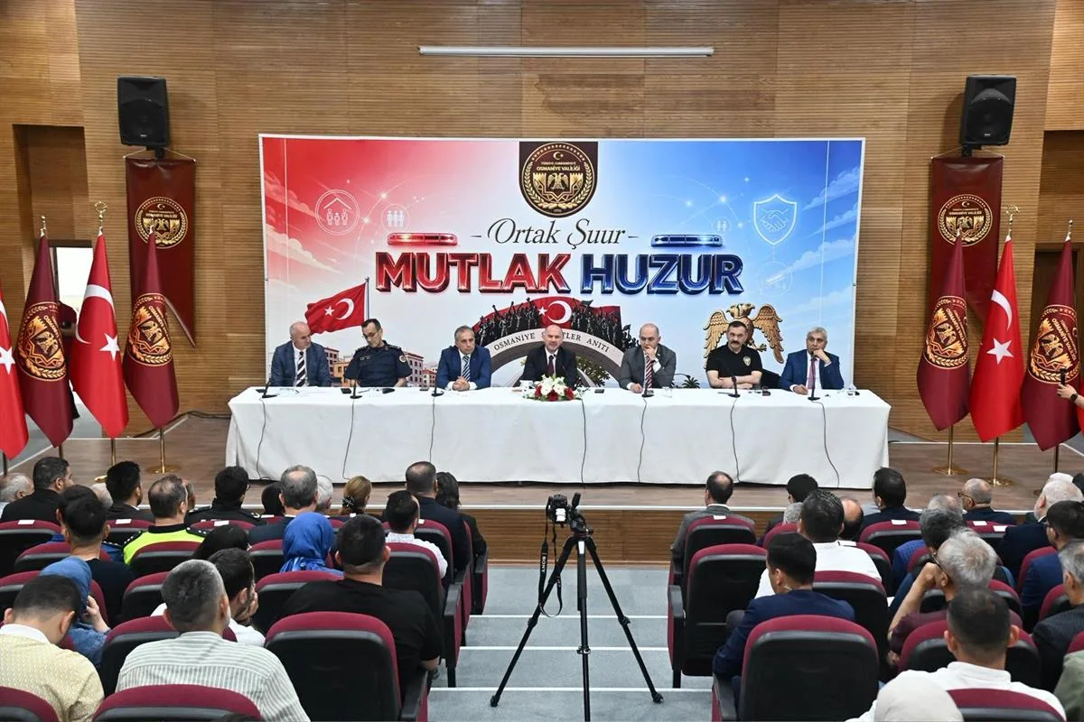 Osmaniye’de Huzur Toplantıları Başladı Osmaniye’de Huzur Toplantıları Başladı