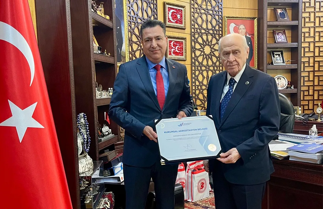 Okü Rektörü Uzun’dan Devlet Bahçeli’ye Ziyaret Okü Rektörü Uzun’dan Devlet Bahçeli’ye Ziyaret