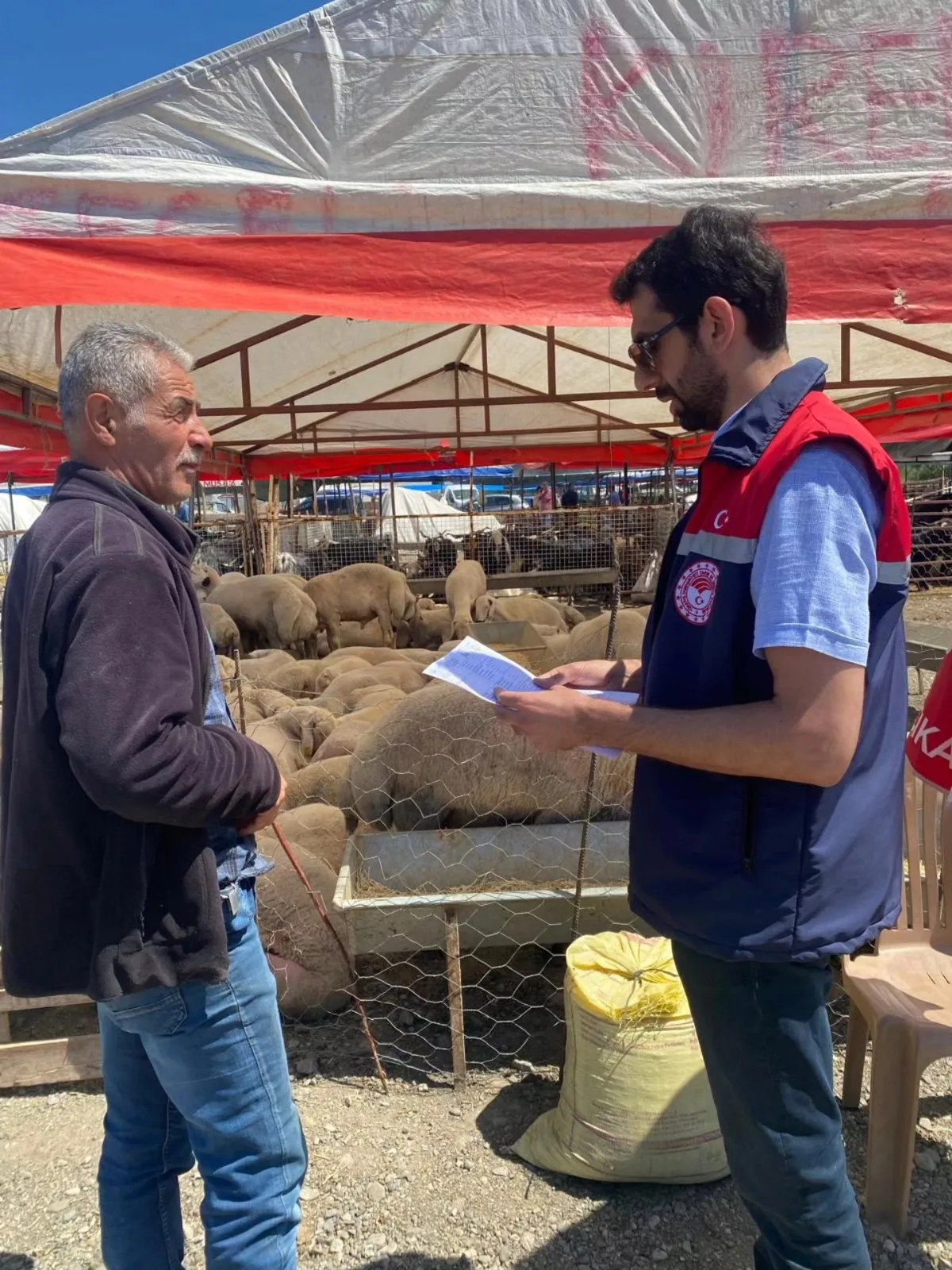 Osmaniye’de Kurban Pazarlarına Sıkı Denetim Osmaniye’de Kurban Pazarlarına Sıkı Denetim