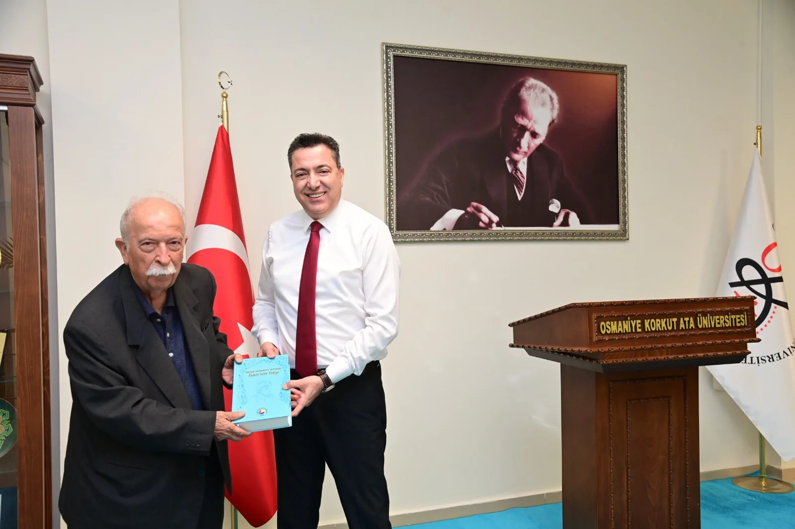 Abdurrahman Keskiner’den Okü’ye Ziyaret Abdurrahman Keskiner’den Okü’ye Ziyaret