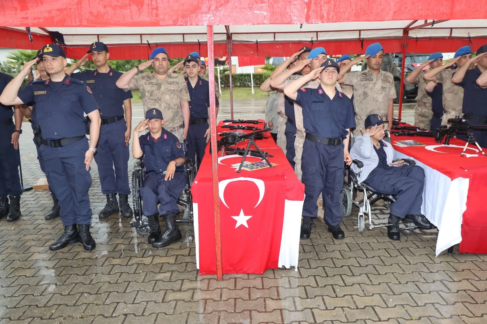Osmaniye’de Temsili Askerlik Heyecanı Yaşandı Osmaniye’de Temsili Askerlik Heyecanı Yaşandı