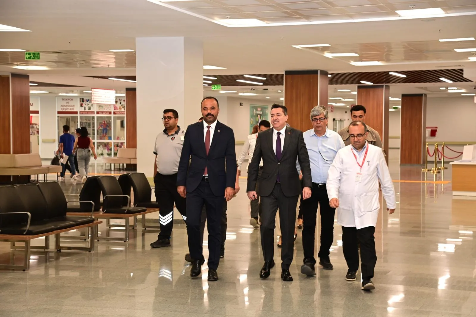 Okü Ile Hastane Arasında İş Birliği Gündemi Okü Ile Hastane Arasında İş Birliği Gündemi