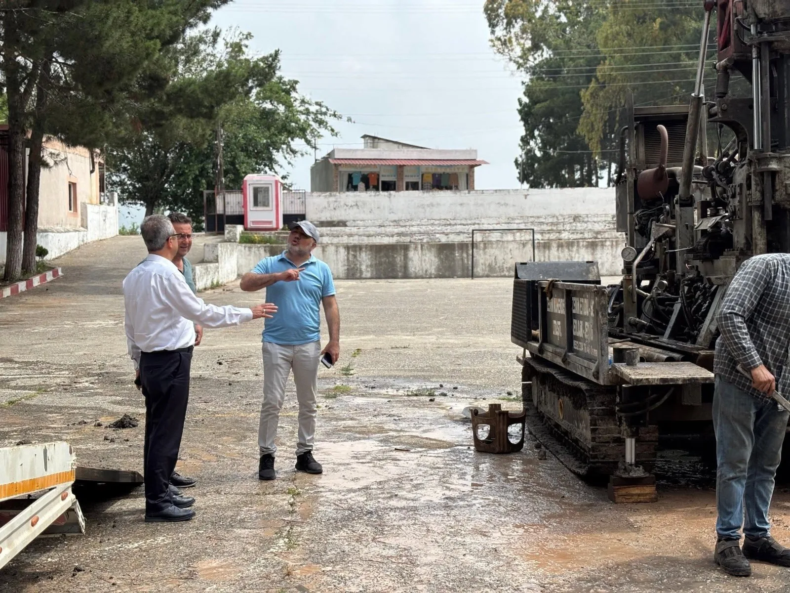 Ellek Anadolu Lisesi Projesinde İlk Adım Atıldı Ellek Anadolu Lisesi Projesinde İlk Adım Atıldı