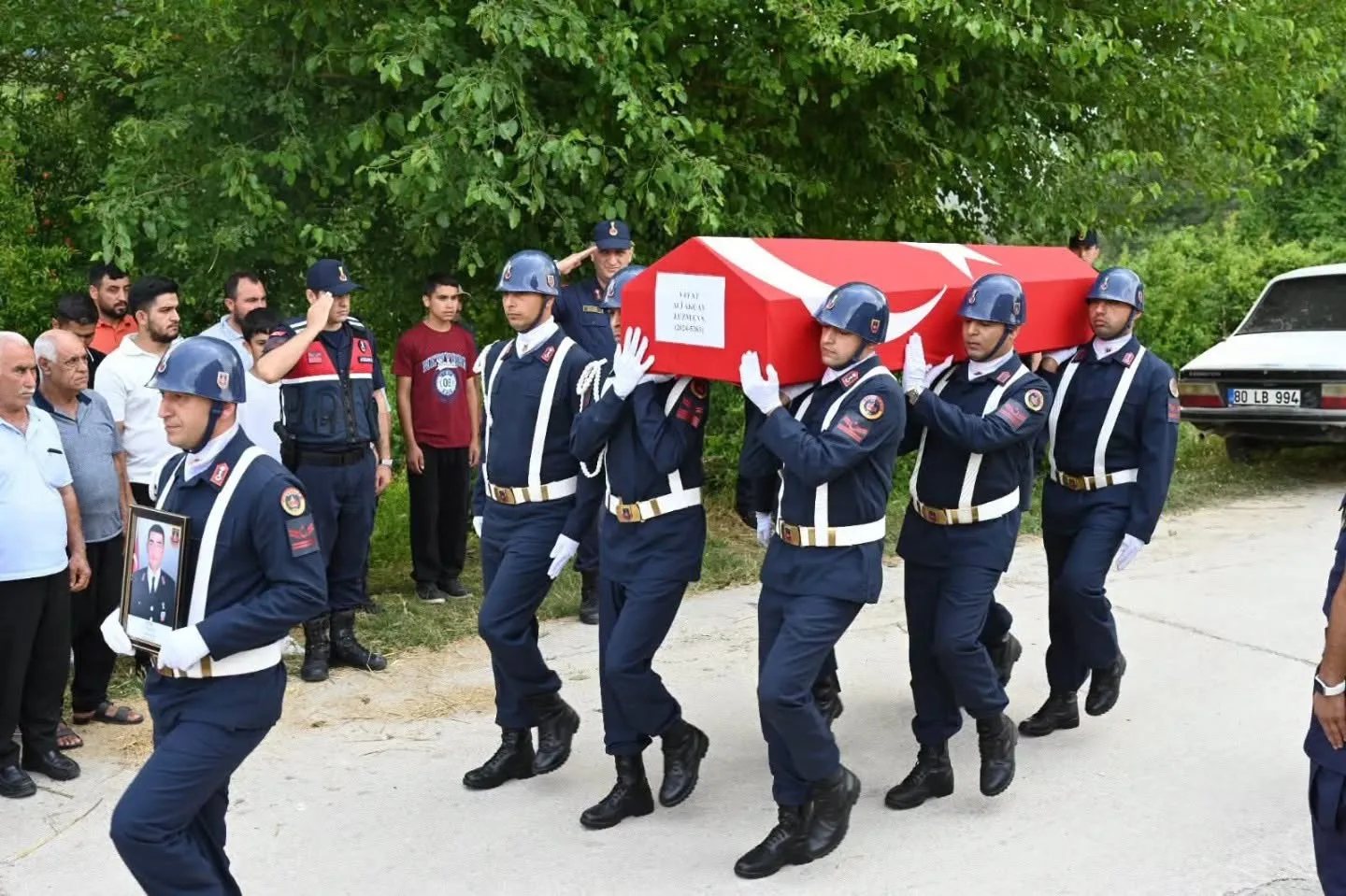 Osmaniyeli Uzman Çavuş Son Yolculuğuna Uğurlandı Osmaniyeli Uzman Çavuş Son Yolculuğuna Uğurlandı