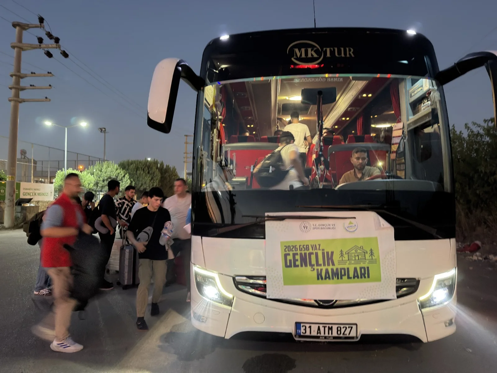 Osmaniye'Den 96 Genç Ulusal Gençlik Kamplarına Gitti Osmaniye'Den 96 Genç Ulusal Gençlik Kamplarına Gitti